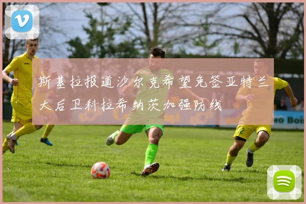 斯基拉报道沙尔克希望免签亚特兰大后卫科拉希纳茨加强防线